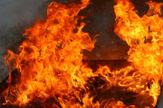 В пожаре под Тверью сгорел мужчина